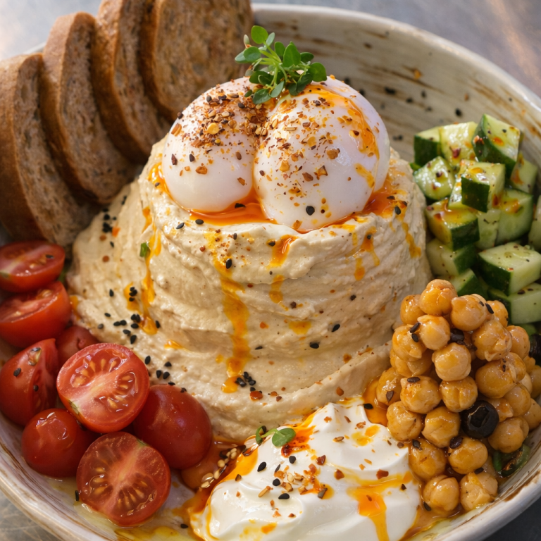 Hummus Bread Mediterrane Küche Vgane und Vegetrische Küche